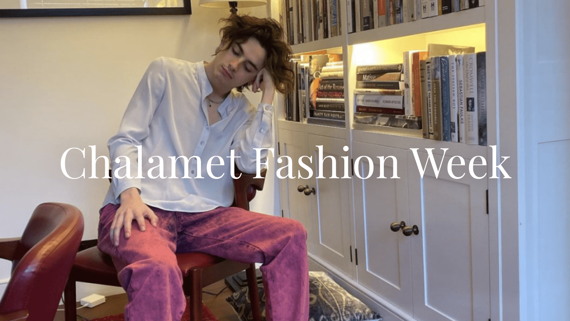 Chalamet Fashion Week - OSKELLY